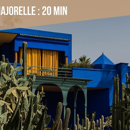 מרקש Magnifique Appartement Moderne De 2 Chambres Avec Piscine A 10 Min Du Centre De Marrakech מראה חיצוני תמונה
